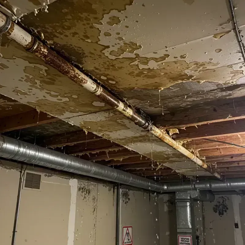 Ceiling Water Damage Repair in Piqua, OH